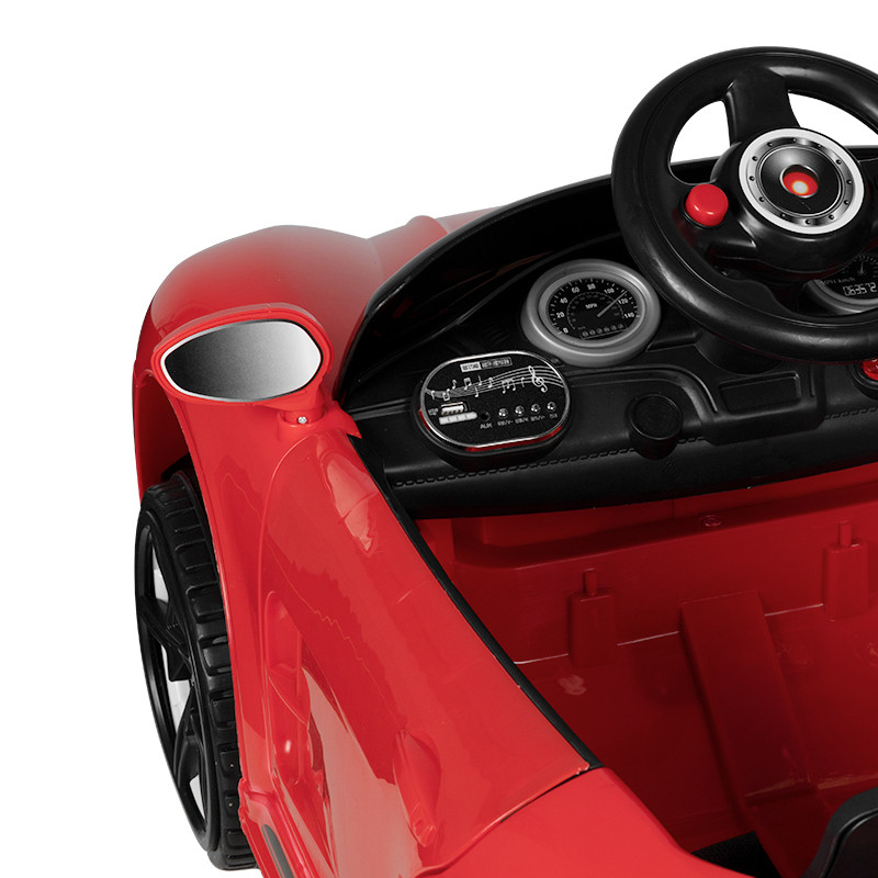 Red car's barber chair