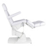 Electro-floor cosmetic chair kate 4 strong. white