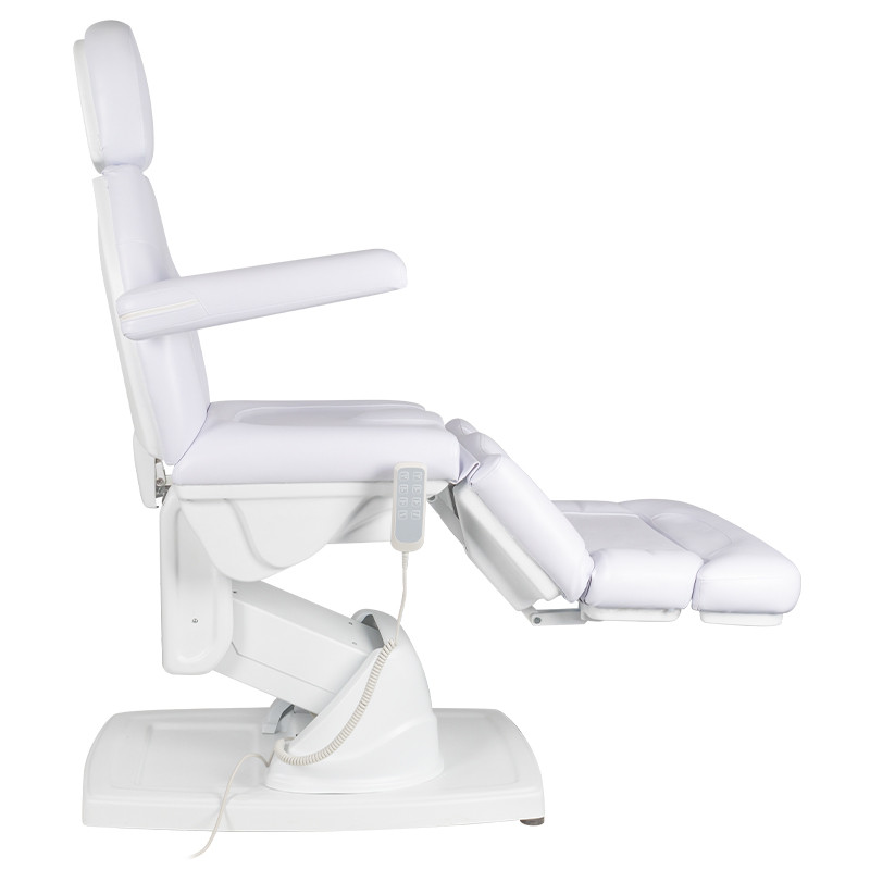 Electro-floor cosmetic chair kate 4 strong. white