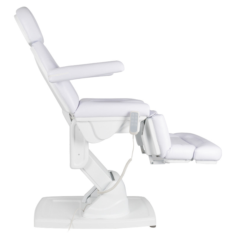 Electro-floor cosmetic chair kate 4 strong. white
