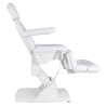 Electro-floor cosmetic chair kate 4 strong. white