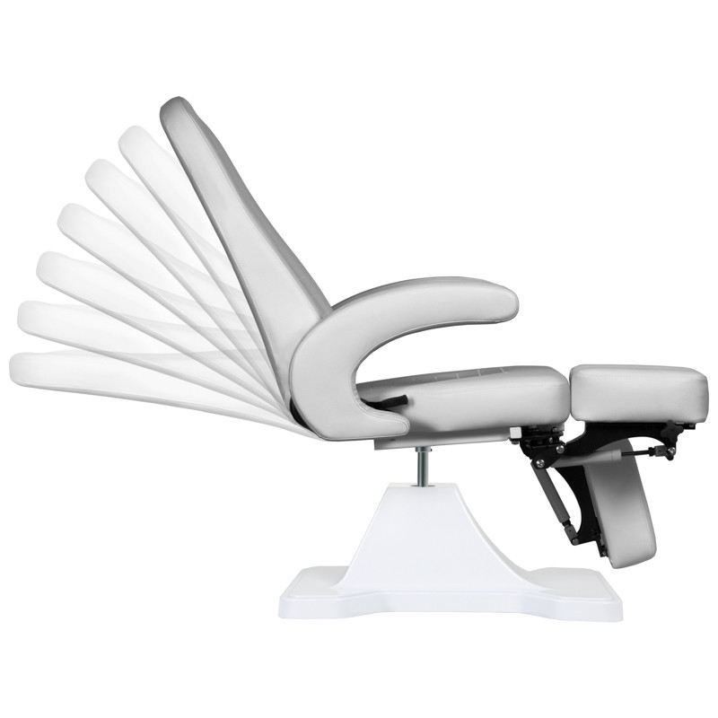 112 hydraulic podiatry chair, gray