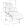 Ivette eyelash treatment chair white