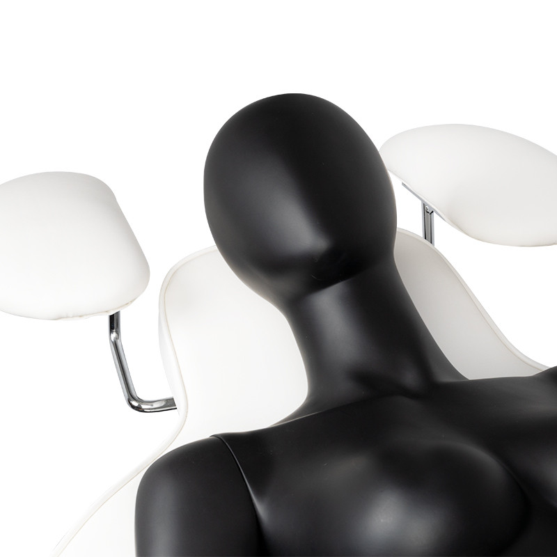 Ivette eyelash treatment chair white