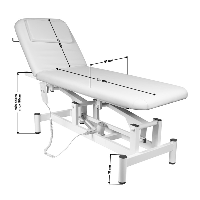 Electric bed massage 079 1 intens. White