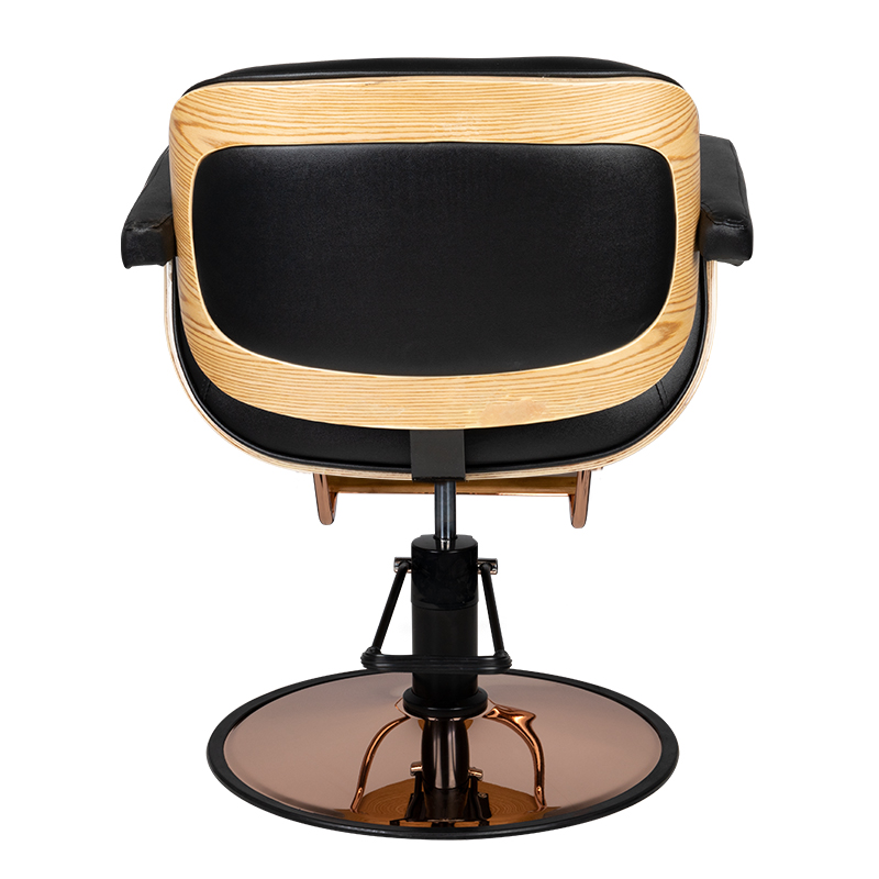 Gabbiano black venice barber chair