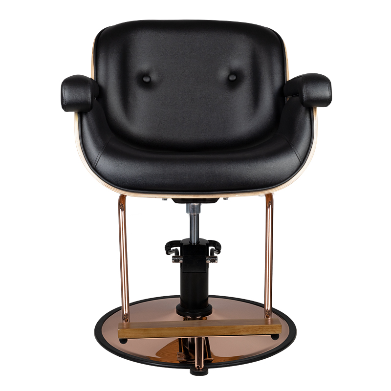 Gabbiano black venice barber chair