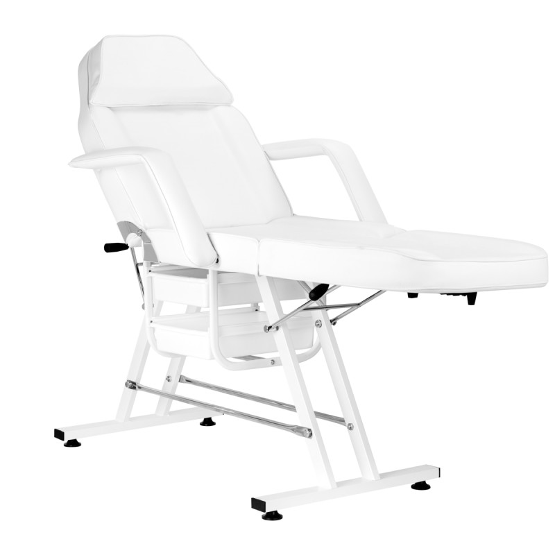 SILLON COSMETIC CHAIR WITH CUVETTES WHITE