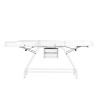 COSMETIC CHAIR 557A WITH CUVETTE WHITE