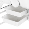 COSMETIC CHAIR 557A WITH CUVETTE WHITE
