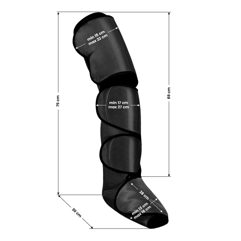 MIRUSENS DEVICE FOR PRESOTHERAPY OF LEGS + THIGHS - LYMPHATIC DRAINAGE