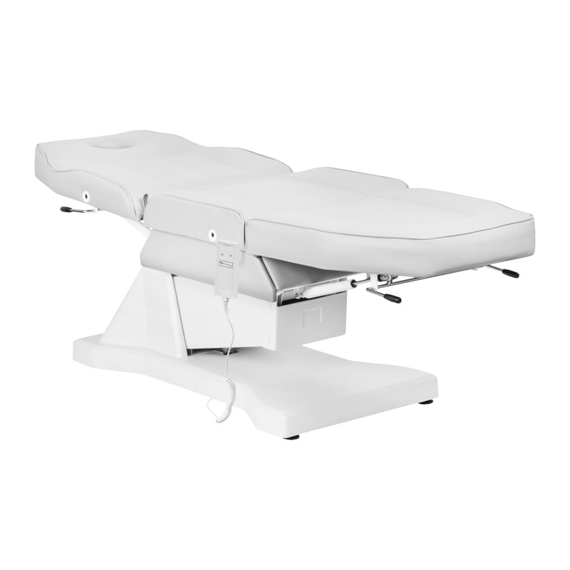 ELECTRIC COSMETIC CHAIR SOFT 1 MOTOR. WHITE