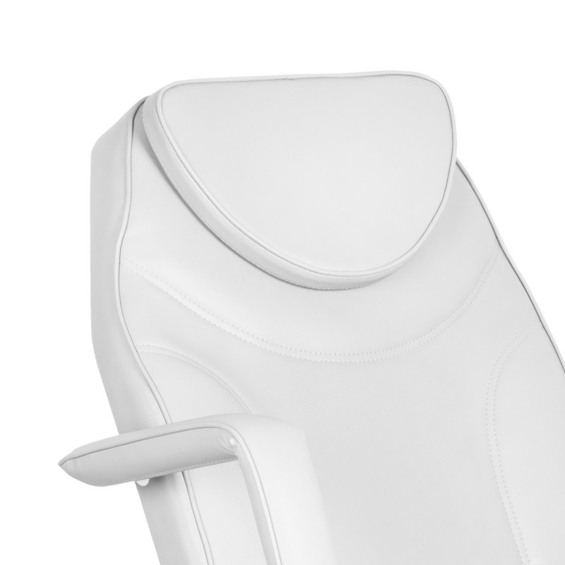 ELECTRIC COSMETIC CHAIR SOFT 1 MOTOR. WHITE