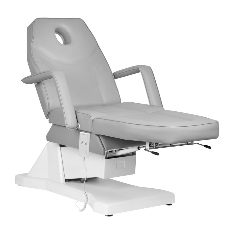 ELECTRIC COSMETIC CHAIR SOFT 1 MOTOR. GRAY