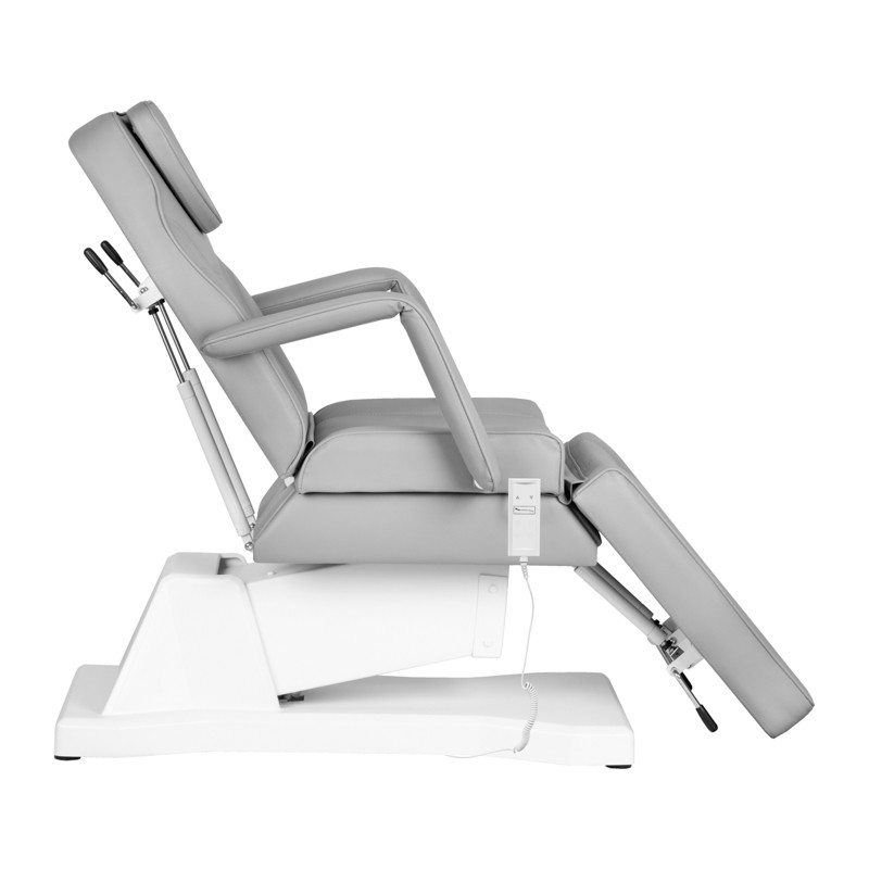 ELECTRIC COSMETIC CHAIR SOFT 1 MOTOR. GRAY