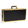 BARBER BLACK AND GOLD HAIRDRESSING SUITCASE