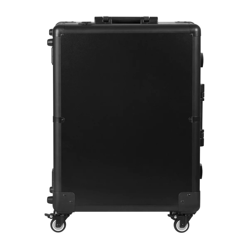 BOX PORTABLE STAND WITH BLACK SPEAKERS