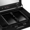 BOX PORTABLE STAND WITH BLACK SPEAKERS