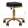 COSMETIC STOOL M-1645 BLACK GOLD