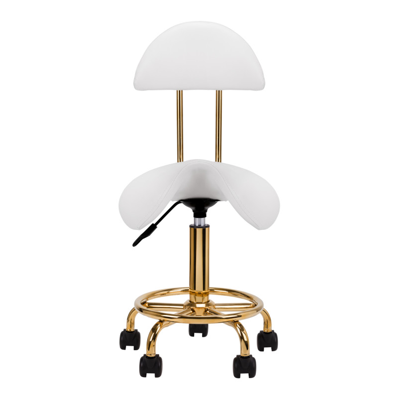 COSMETIC STOOL 6001G WHITE