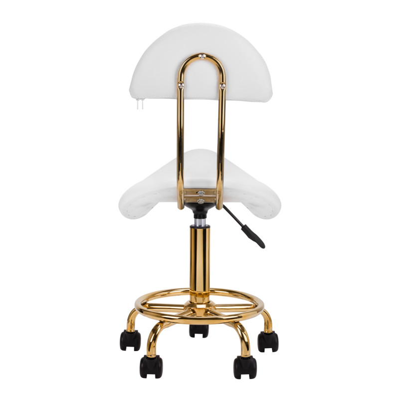 COSMETIC STOOL 6001G WHITE