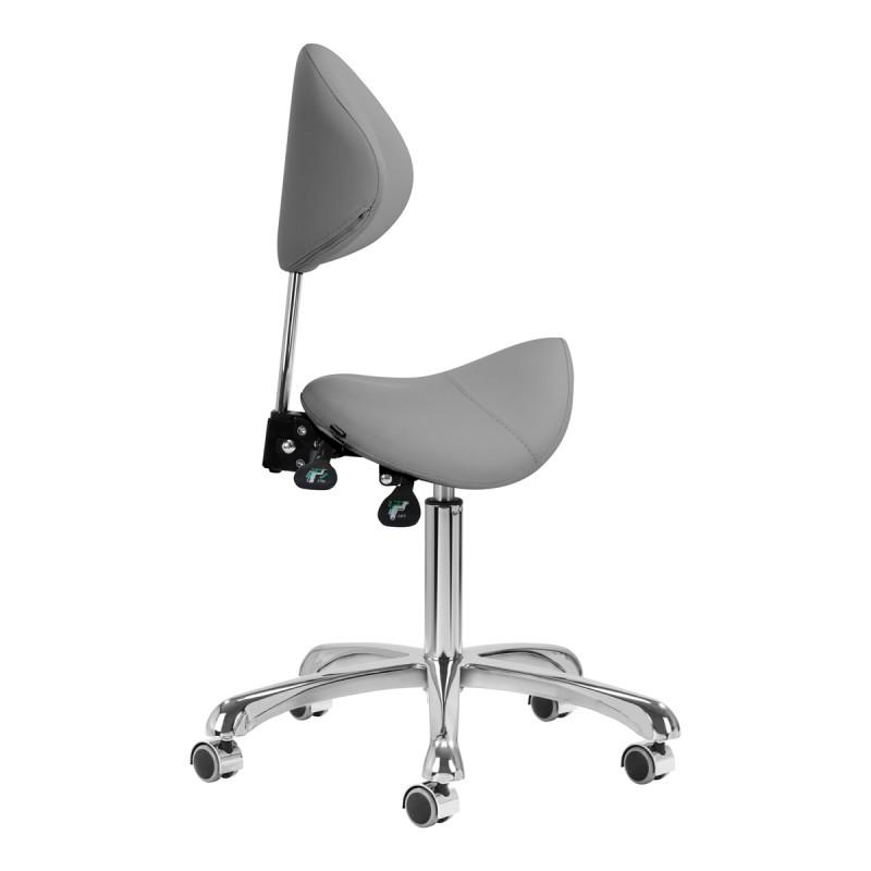 COSMETIC STOOL 1004 GIOVANNI GRAY
