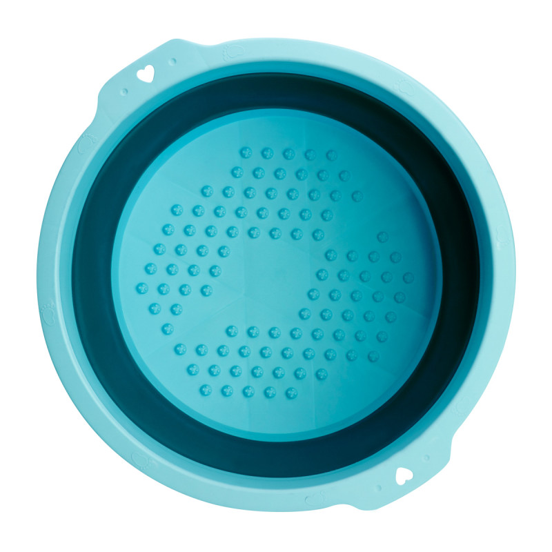 PEDICURE BOWL FOLDABLE BLUE