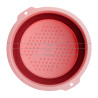 PEDICURE BOWL FOLDABLE PINK