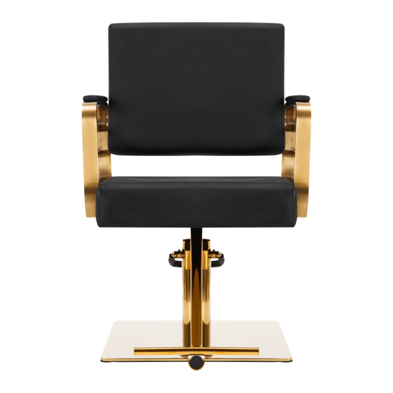 GABBIANO HAIRDRESSING CHAIR AVILA BLACK GOLD