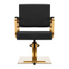 GABBIANO HAIRDRESSING CHAIR AVILA BLACK GOLD