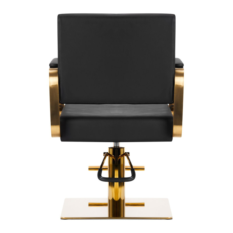 GABBIANO HAIRDRESSING CHAIR AVILA BLACK GOLD