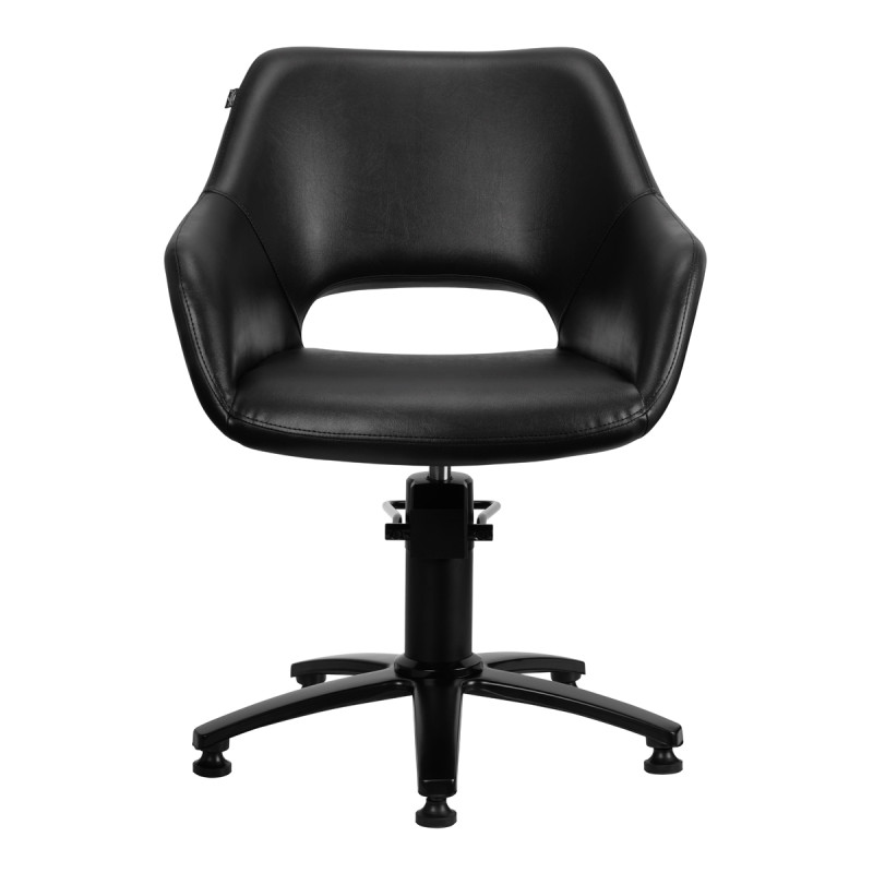 GABBIANO HAIRDRESSING CHAIR LIMA BLACK