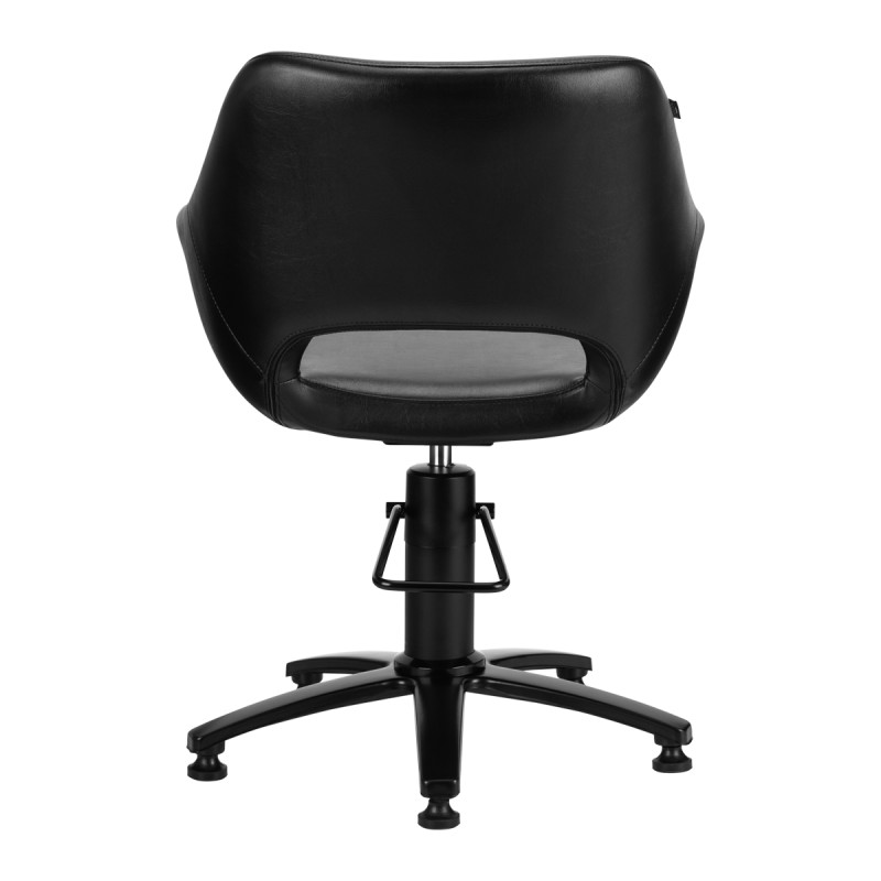 GABBIANO HAIRDRESSING CHAIR LIMA BLACK