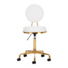 COSMETIC STOOL H5 WHITE GOLD