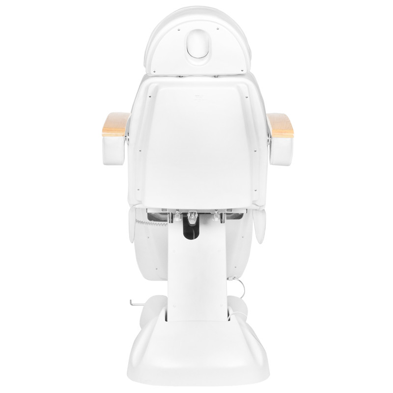 COSMETIC ELECTRIC CHAIR. LUX WHITE HEATED