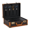 BARBER BROWN HAIRDRESSING SUITCASE