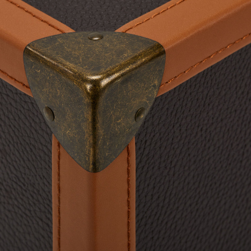 BARBER BROWN HAIRDRESSING SUITCASE
