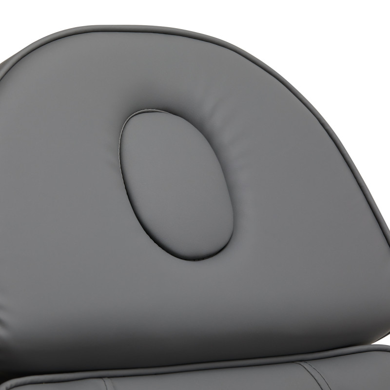 Electric cosmetic chair SILLON Lux 273b 3 actuators gray