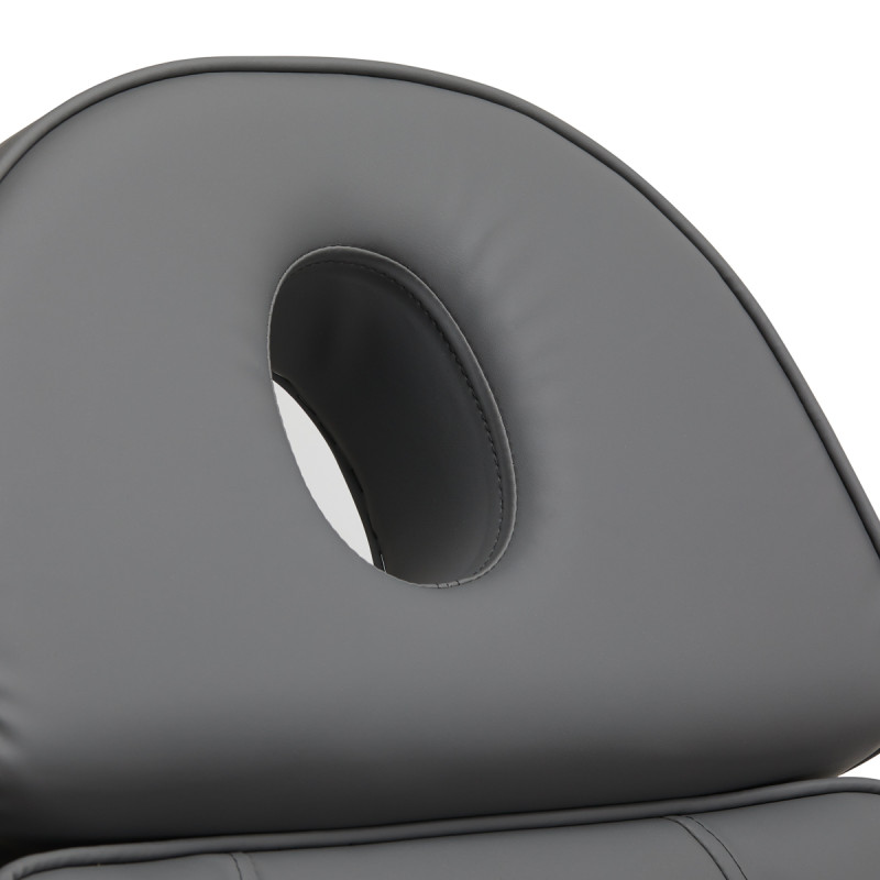 Electric cosmetic chair SILLON Lux 273b 3 actuators gray