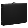 WOODEN FOLDING MASSAGE TABLE COMFORT ACTIV FIZJO LUX 2-SECTIONS 190X70 BLACK