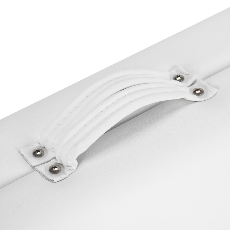 WOODEN FOLDING TABLE FOR MASSAGE COMFORT ACTIVFIZJO LUX 3 SECTIONS 190X70 WHITE