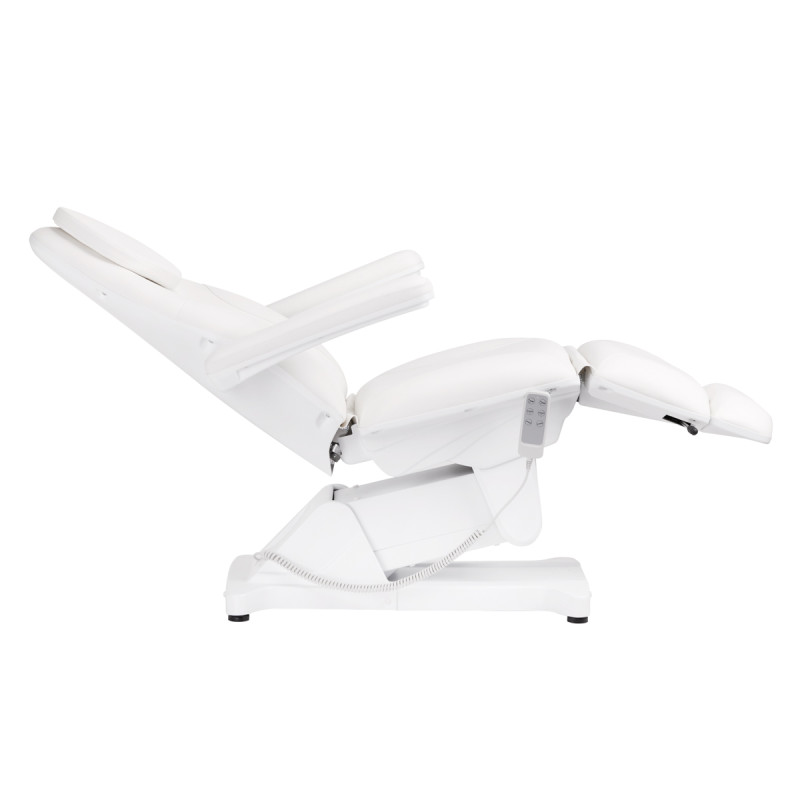 Sillon Basic electric cosmetic chair 3 motors white