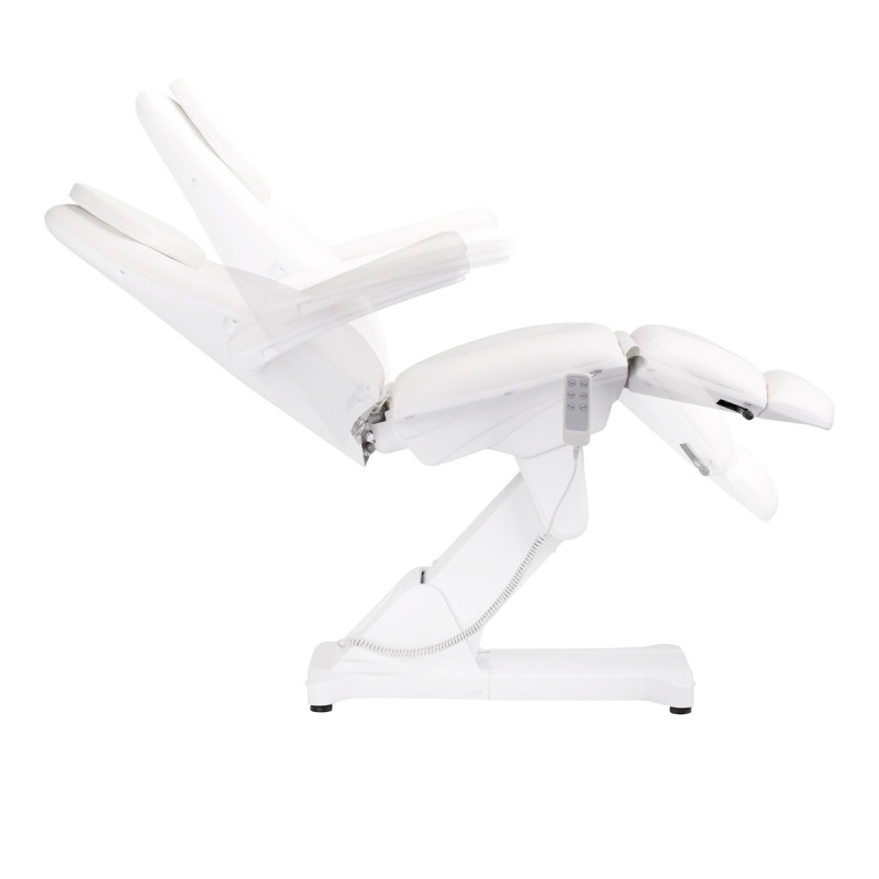 Sillon Basic electric cosmetic chair 3 motors white