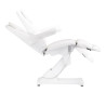 Sillon Basic electric cosmetic chair 3 motors white