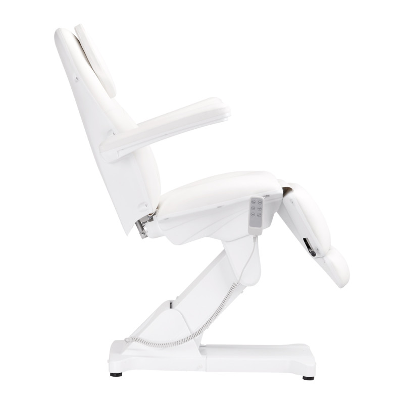 Sillon Basic electric cosmetic chair 3 motors white