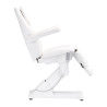 Sillon Basic electric cosmetic chair 3 motors white