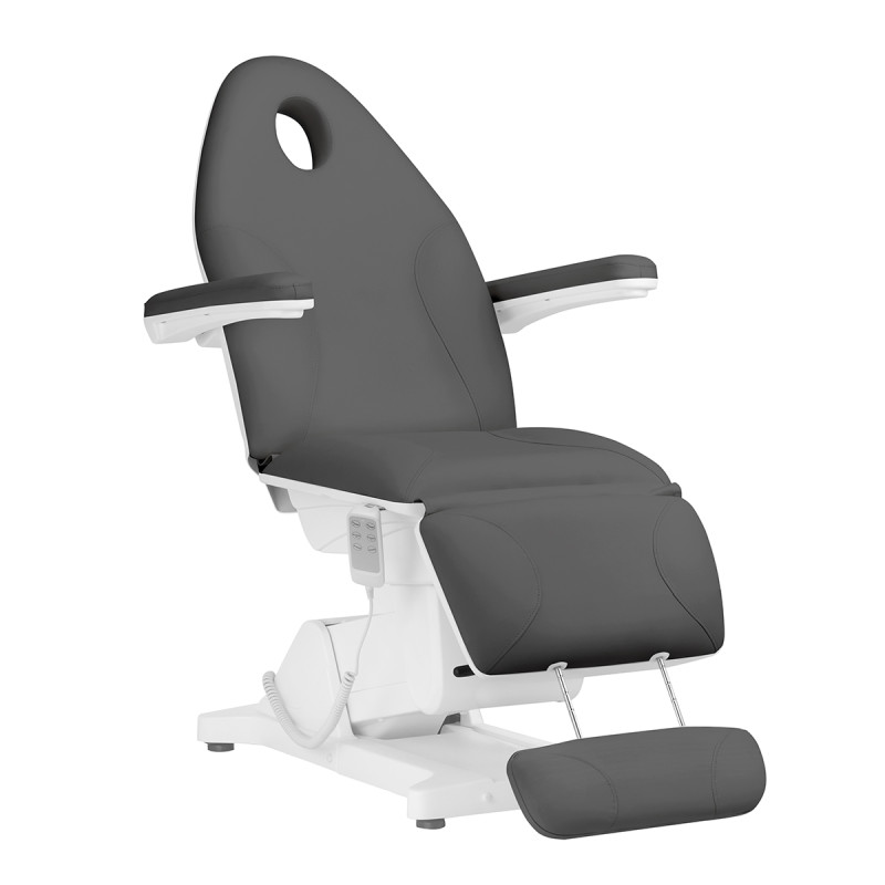 Sillon Basic electric cosmetic chair 3 motors grey
