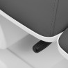 Sillon Basic electric cosmetic chair 3 motors grey