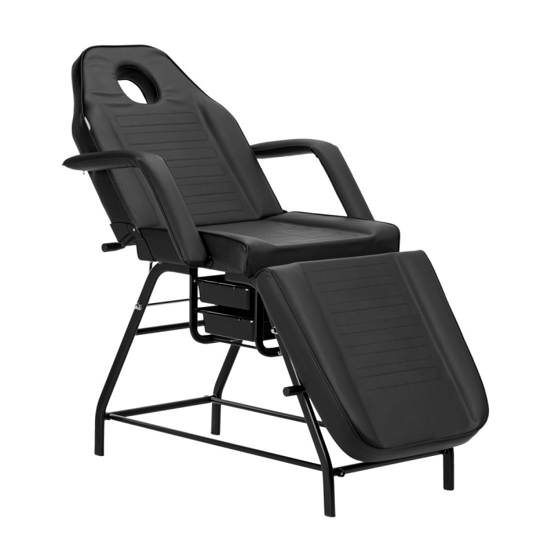 Cosmetic chair 557A with cuvettes black
