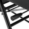 Cosmetic chair 557A with cuvettes black